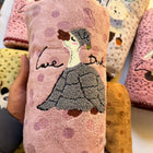 Kids Polka Dot  Bath Towels