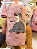 Kids Polka Dot  Bath Towels