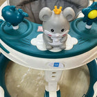 MEE MEE Baby Walker with Adjustable Seat & Musical Play Tray – Comfort & Fun (Blue)