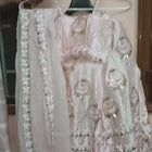 Baby Pink Ghagra with Blouse and Dupatta