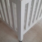BOPITA Baby Cot/Crib - White, Dimensions: L100 × B80 cm