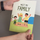 Meet My Family Book - Personalised with pictures and names