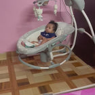 Soothe and entertain your baby with the INGENUITY Baby Electric Swing in Grey, featuring multiple speed settings, recline positions, and built-in melodies for customizable comfort and convenience.