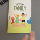Meet My Family Book - Personalised with pictures and names