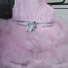 1st Birthday FANCY KIDSWEAR Pink Colour Layered Frock/Dress for Baby Girl