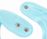 COCOSHELL Hosiery Cotton Baby V Shape Bib  Steel Snap Button Closure (Pack of 3)