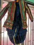 JEET Party Wear Dhoti Set With Over Coat - PyaraBaby