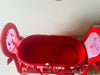 FAB AND FUNKY Manual Cradle for Baby - Red