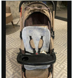 STAR AND DAISY Baby Pram with Foldable Food Tray