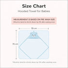 COCOSHELL Muslin Cotton Hooded Towel 70X70 Cm  Single Layer Towel