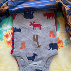 CARTER'S Baby 4-Pack Long-Sleeve Original Bodysuits Solids - PyaraBaby