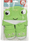 FISHERPRICE Cap And Booties Set- Frog Shape