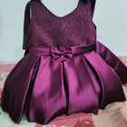 Adorable purple dress/frock for baby girls – comfortable, stylish, and perfect for any occasion. Soft fabric for ultimate ease.