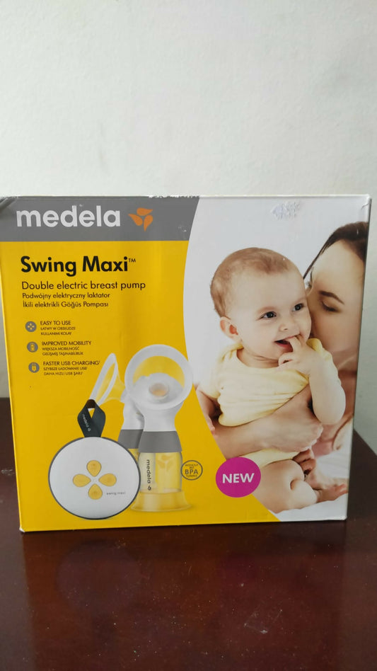 Shop now for the MEDELA Swing Maxi Double Electric Breast Pump, providing efficient and comfortable double pumping for busy mothers!