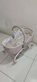 Babyhug opal 3 in 1 rocker and sleeper with mosquito net