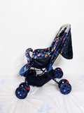 Babyhug Reversible Handle Stroller Reclining Foldable Baby Pram