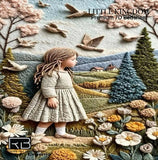 7D little kingdom bedsheet