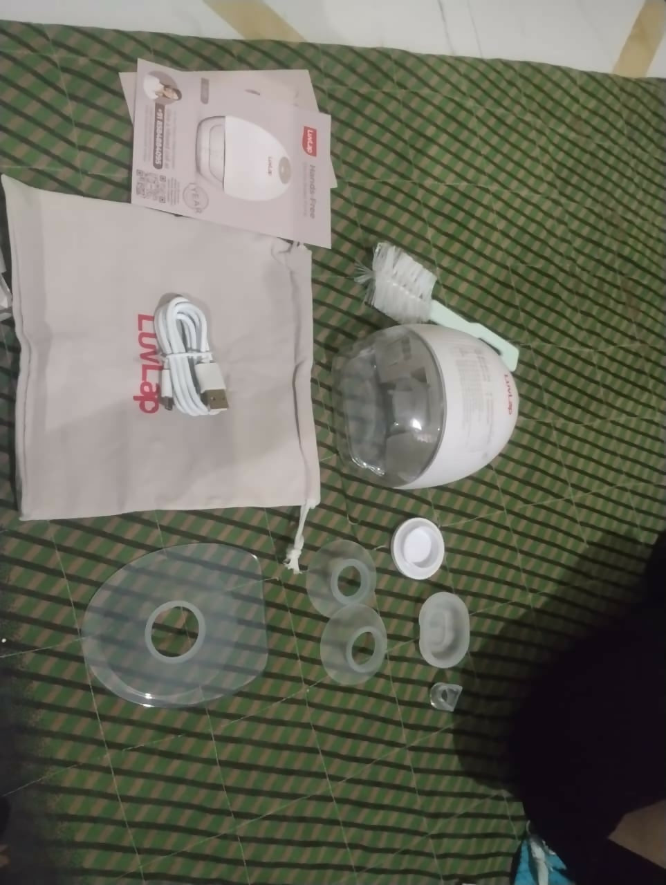 LUVLAP Glory Hands-Free Electric Breast Pump