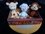 Crochet amigurumi animals toy