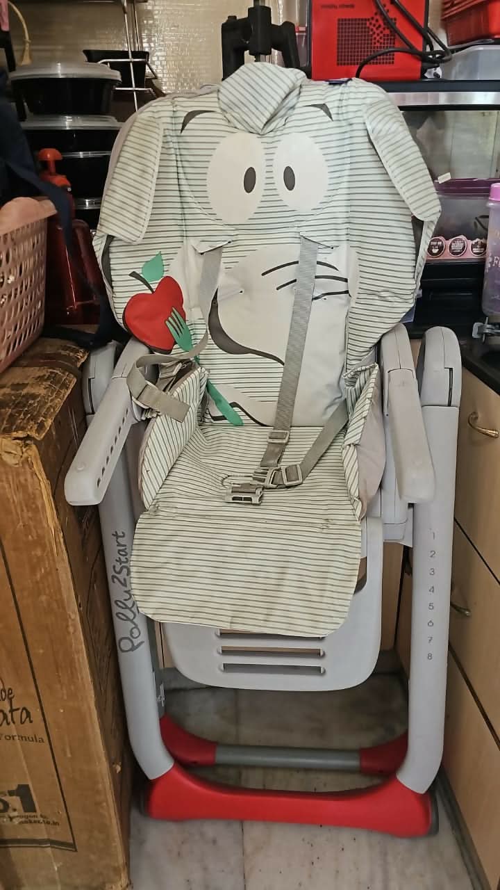 Buy Chicco Polly 2Start Baby Elephant Highchair – adjustable, comfy, and fun for your little one.








