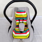 R for Rabbit Picaboo Rainbow Infant Car Seat Carry Cot Grey B192