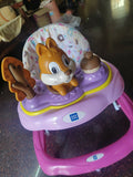 Baby walker with a squirrel design 