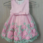 Combo Of Sirosa By Hopscotch Partywear Dress/Frock,  ARABELLA & ADDISON Denim Frock/Dress , Partywear Dress/Frock, PINK AND BLUE Brand Dress/Frock, CHERRY CHOCOLATE Dress/Frock - PyaraBaby