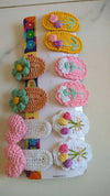 Handmade Crochet Hair Pins (Per Pair)