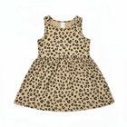 Leopard Print Frock For Girls
