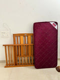BABYHUG MALMO Baby Cot / Baby Bed / Cradle with Mattress & Accessories