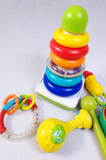 Chicco Ring Tower Smart2Play Stacking Toy Baby Toys Bundle
