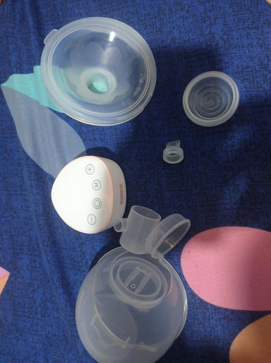 Buy MISK Electric Wearable Breast Pump – Hands-Free, Quiet, Portable Breastfeeding Solution for Moms