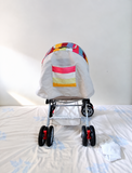 R for Rabbit Chocolate Ride Rainbow Baby Stroller Pram Reversible Recline B153