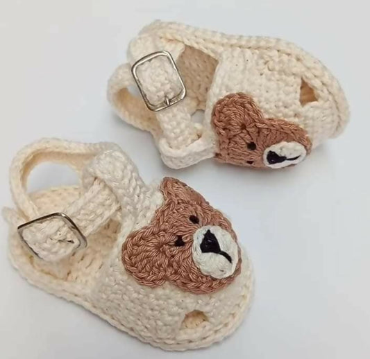 Crochet booties