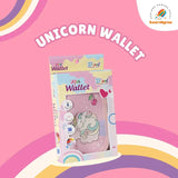 ILEARNGROW Unicorn Sipper + Unicorn Eraser + Unicorn Wallet