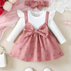 Pink and White Frock/Dress for Baby Girl