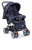 BABYHUG Comfy Ride Stroller with Reversible handle- Dark blue