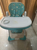 R for Rabbit Marshmallow high chair – adjustable, foldable, and ultra-comfy feeding chair for babies and toddlers.

