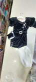 Auli/ Girl Dress With Purse & leggings