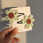 Crochet hair accessories Hair clips ,hair ties&nbsp;