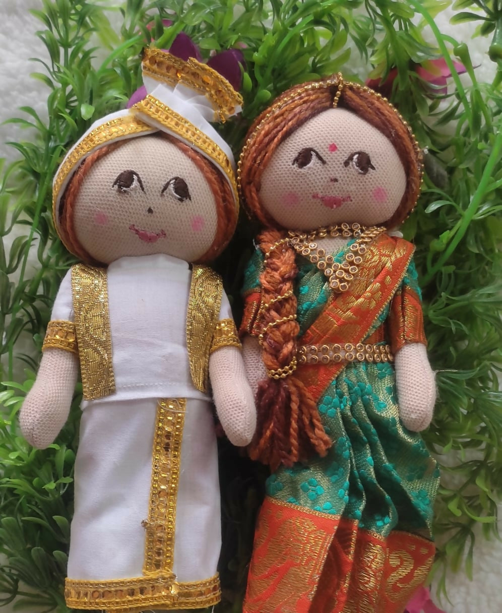 Shop now for the Dulha Dulhan Teddy Toy for Kids, combining festive tradition, cuddly comfort, and endless imaginative play for your child!