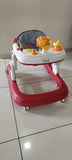 Babyhug Zest Musical Baby Walker With Adjustable Height anti Fall Protection & Toy Bar
