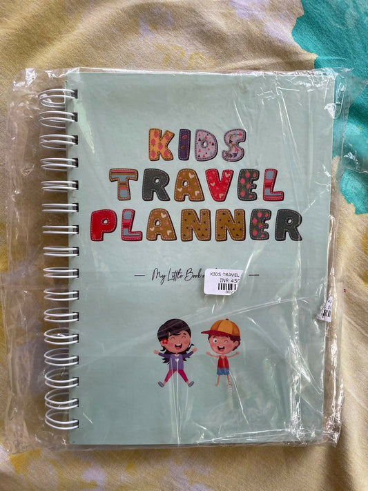 Kids Travel Planner Book - BLUE - PyaraBaby