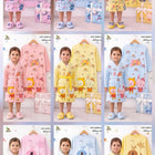 3 PCS Unique Kids Bathrobe Set