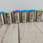 Personalised Stainless Steel Glass with Lid