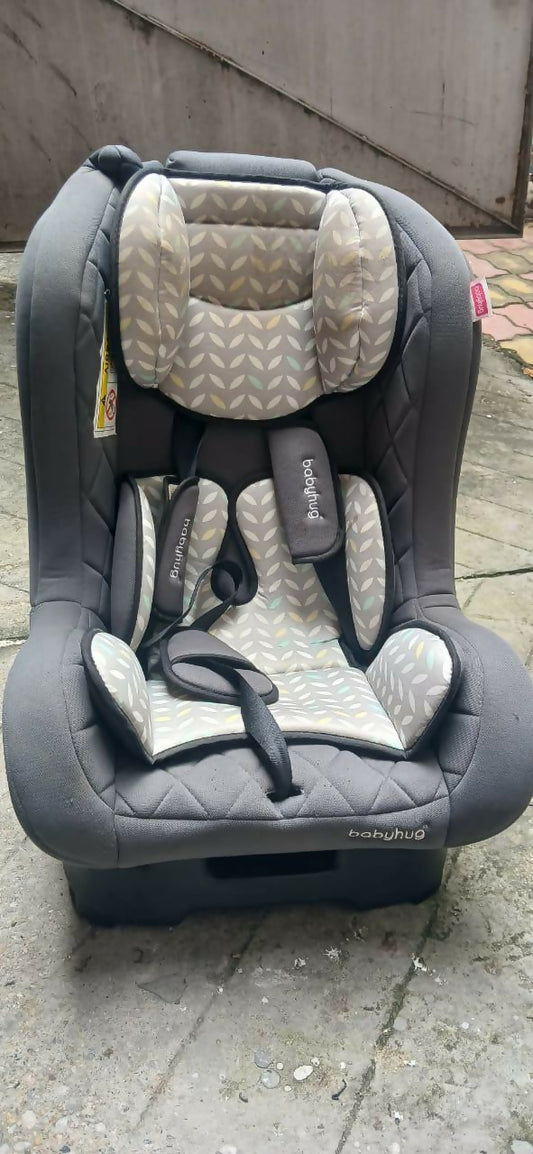 BABYHUG convertible car seat – safe, cushioned & adjustable travel seat for infants and toddlers.