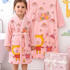 3 PCS Unique Kids Bathrobe Set