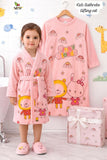 3 PCS Unique Kids Bathrobe Set