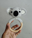 Koala rattle cum teether