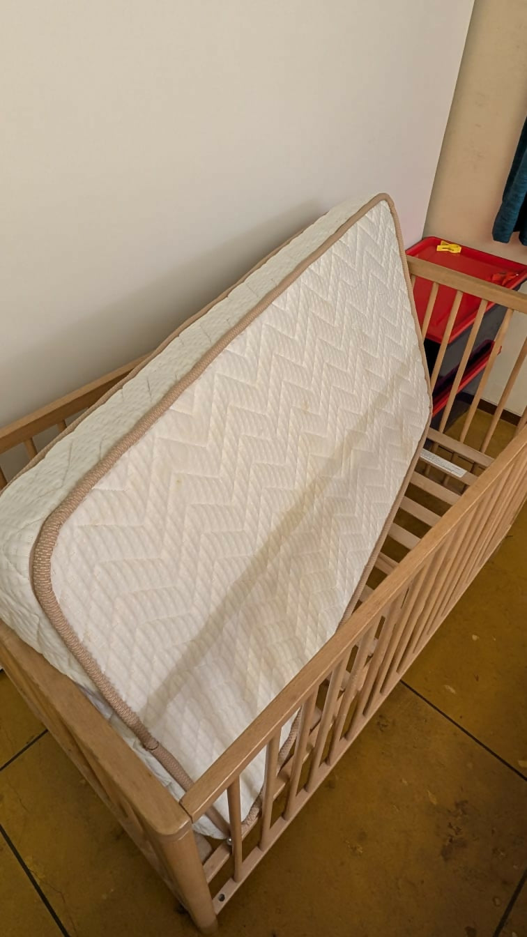 MOTHERCARE Balham Cot/Crib Bed Including Mattress